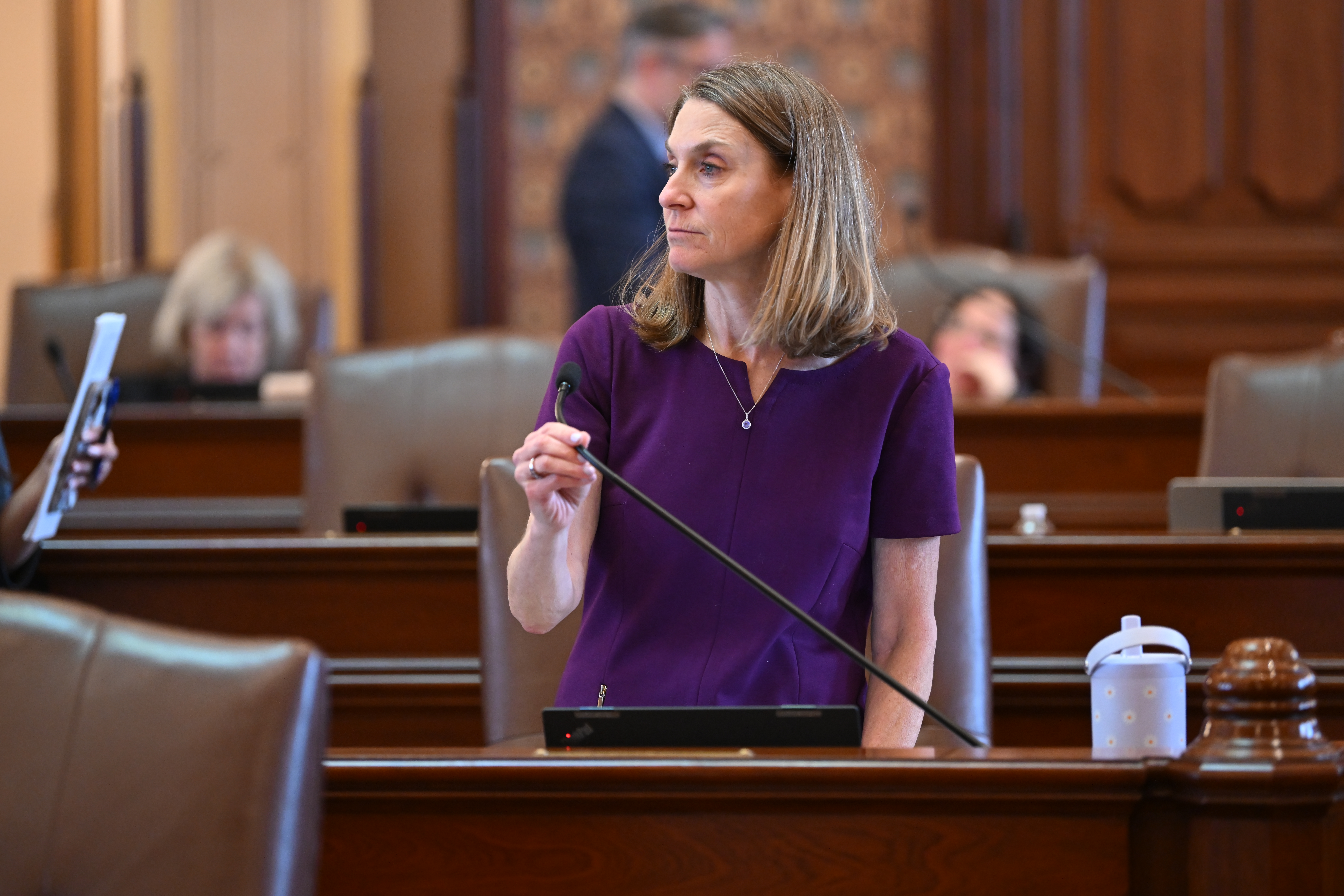 (Photo) Senator Fine